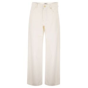 S Max Mara Women Smmonorata - 5-Pocket Trousers In Cotton And Linen